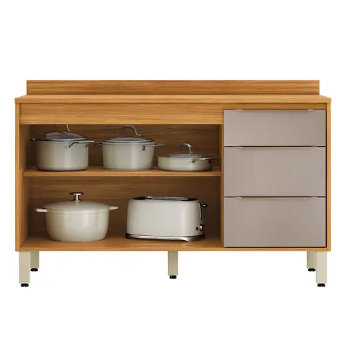 Balcão Demobile Plena MDF 120CM