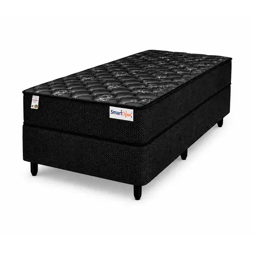 Cama Box Solteirão Plumatex Smart Opus Molas Ensacadas 108x198x67cm