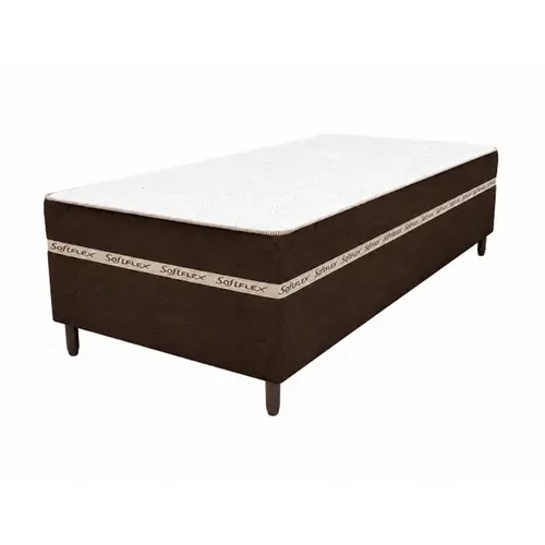 Cama Box Solteirão Softflex Gladiador Plus Molas Ensacadas 100x200x70cm
