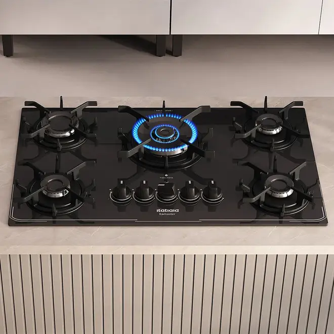 Cooktop Itatiaia Itamaster Preto - 05 Bocas