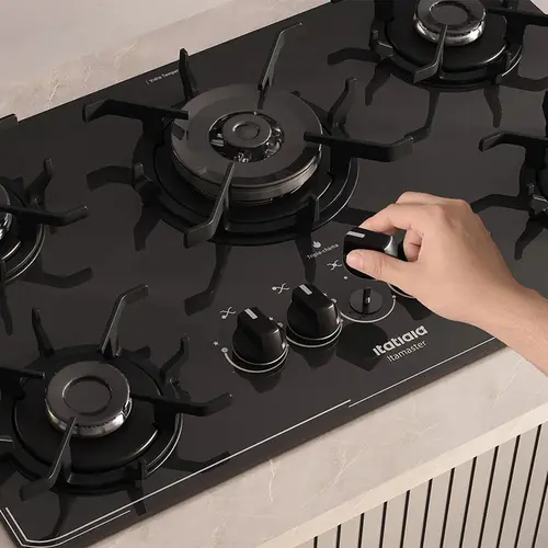 Cooktop Itatiaia Itamaster Preto - 05 Bocas
