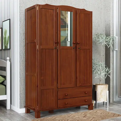 Guarda-Roupa Serpil Clean Cedro