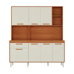 Kit de Cozinha Itatiaia Dunas 180cm 7 Portas 1 Gaveta