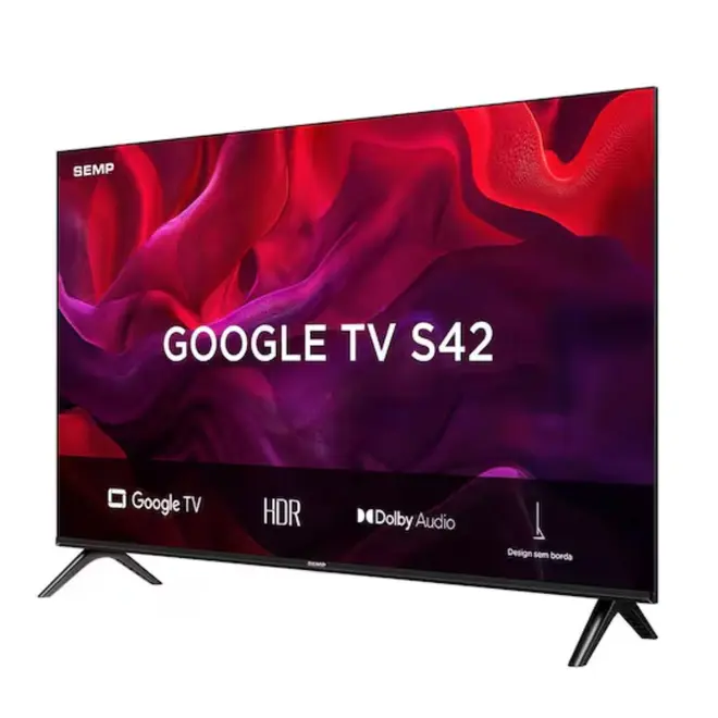 Smart TV Semp TCL 50 Polegadas LED Google TV 50S42