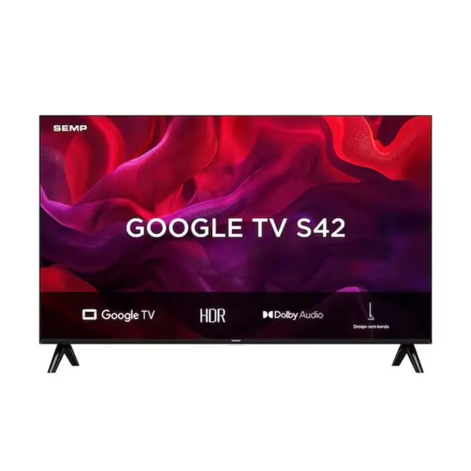 Smart TV Semp TCL 50 Polegadas LED Google TV 50S42
