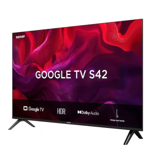 Smart TV Semp TCL 50 Polegadas LED Google TV 50S42