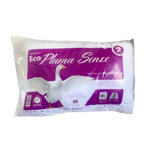 Travesseiro Maskel Eco Pluma Sense 45x65cm