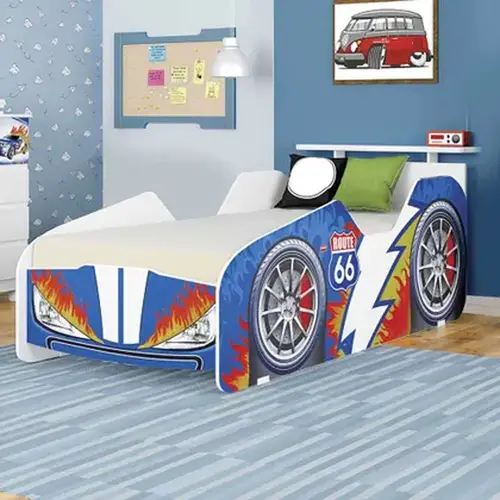 Cama Infantil Tuboarte Carro Veloz
