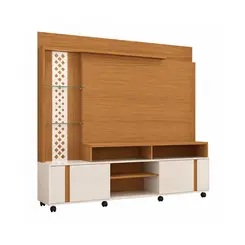 Painel Home HB Moveis Theat Vitron Cinamomo/Off