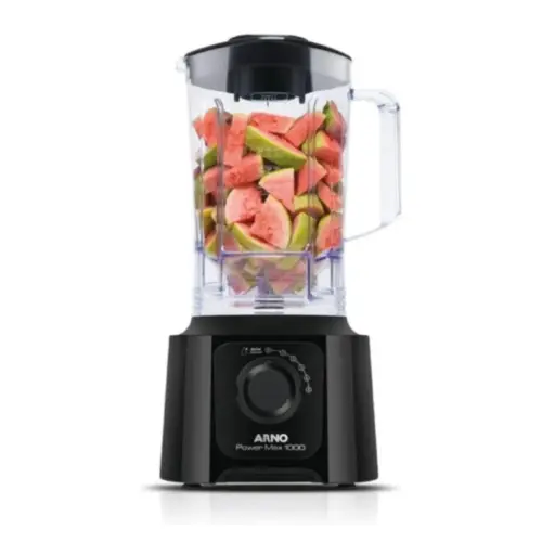 Liquidificador Arno Power Max 1000w 3,1l 5 Vel 4 Lâminas