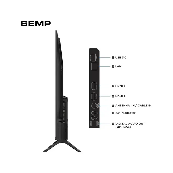 Smart TV Semp TCL 43" Full HD 43S42R