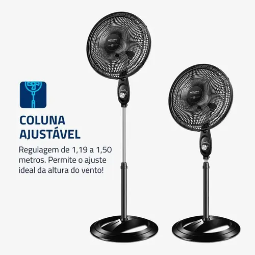 Ventilador Mondial Coluna 40cm VSP-40C-B 6P