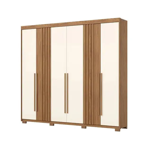 Guarda Roupa Henn Norton Nature/OffWhite