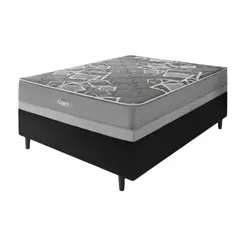 Cama Box Casal Topázio Cairo Molas Ensacadas 138x188x62cm